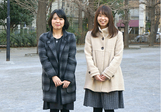 藤原未歩さんと山口 麗菜さん