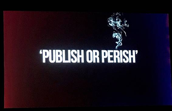 ペプシコのデジタル活用を紹介するshoptalkの講演では、「Publish or Perish.（発表するか、滅びるか）」という強烈なメッセージが投げかけられた