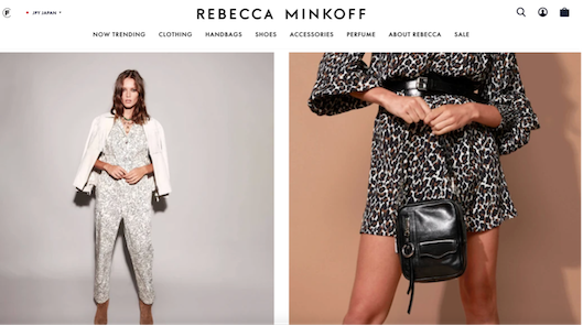 「Rebecca Minkoff」の公式サイト