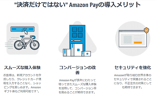 「Amazon Pay」導入のメリット
