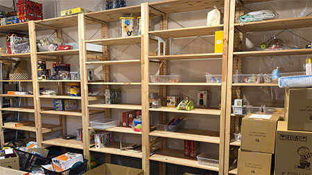 キッズ・ラボラトリー サブスク サブスクリプションサービス 玩具のサブスク 商品棚の一部