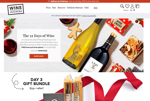 「Wine Insiders」「Martha Stewart Wine Co.」などのワインに関するECサイトを運営し、いくつかの小売店にワイン販売技術を提供しているDrinks.com