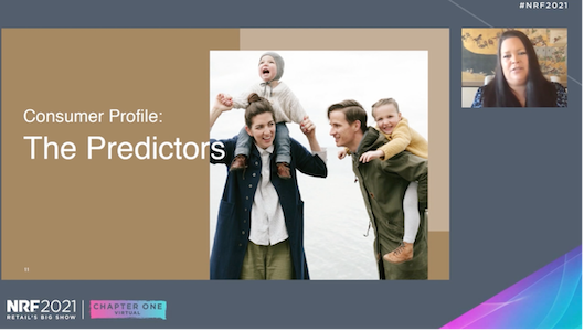 NRFの中で語られた消費者像の1つ「The Predictors」