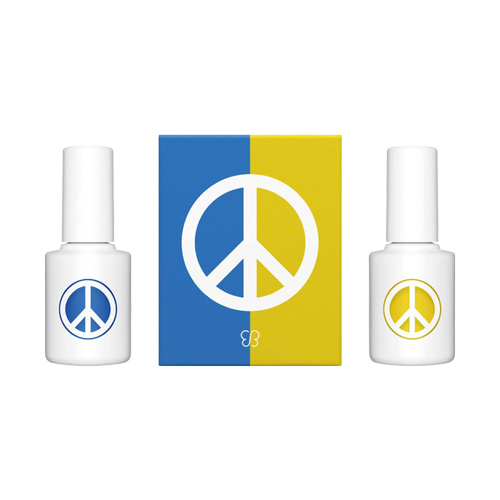 「uka nail polish peace for Ukraine」
