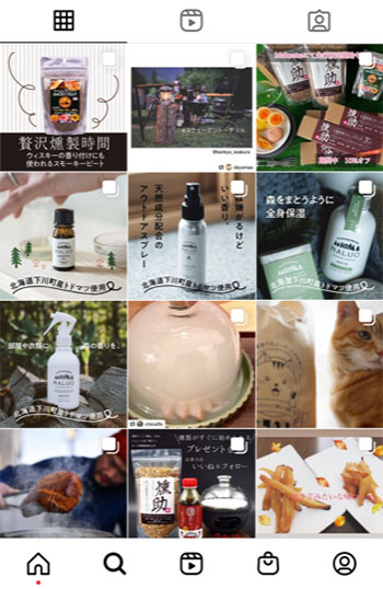 イワクラ IWAKURA ONLINE SHOP Instagramページ 自社ECサイト開設 STORES