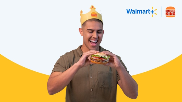 Walmartは2023年8月にBurger Kingとの提携を始め、有料会員向けの特典を拡充している