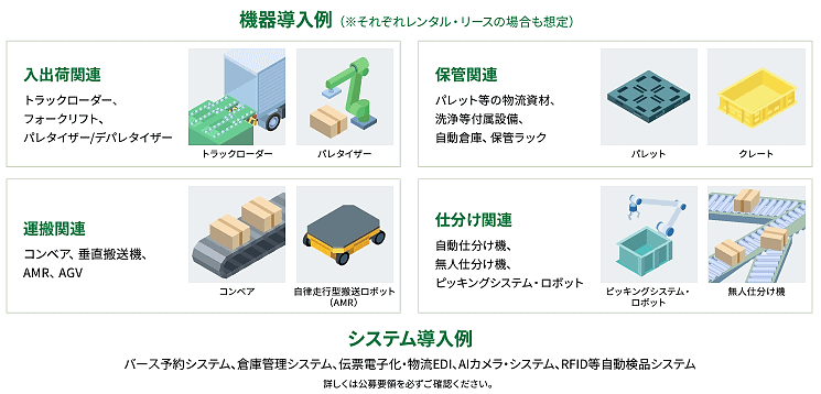 経済産業省は「物流効率化に向けた先進的な実証事業」において、荷主企業が行った物流効率化のための設備・システム投資に補助金を交付する取り組みを始める