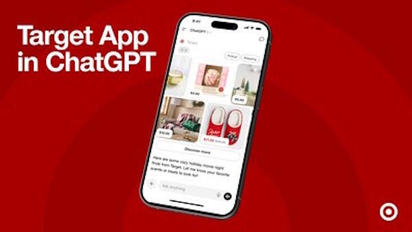  Targetは「ChatGPT」を活用したアプリにより、レコメンドした商品の提案とAIとの会話形式で進める新たなショッピング体験を構築する