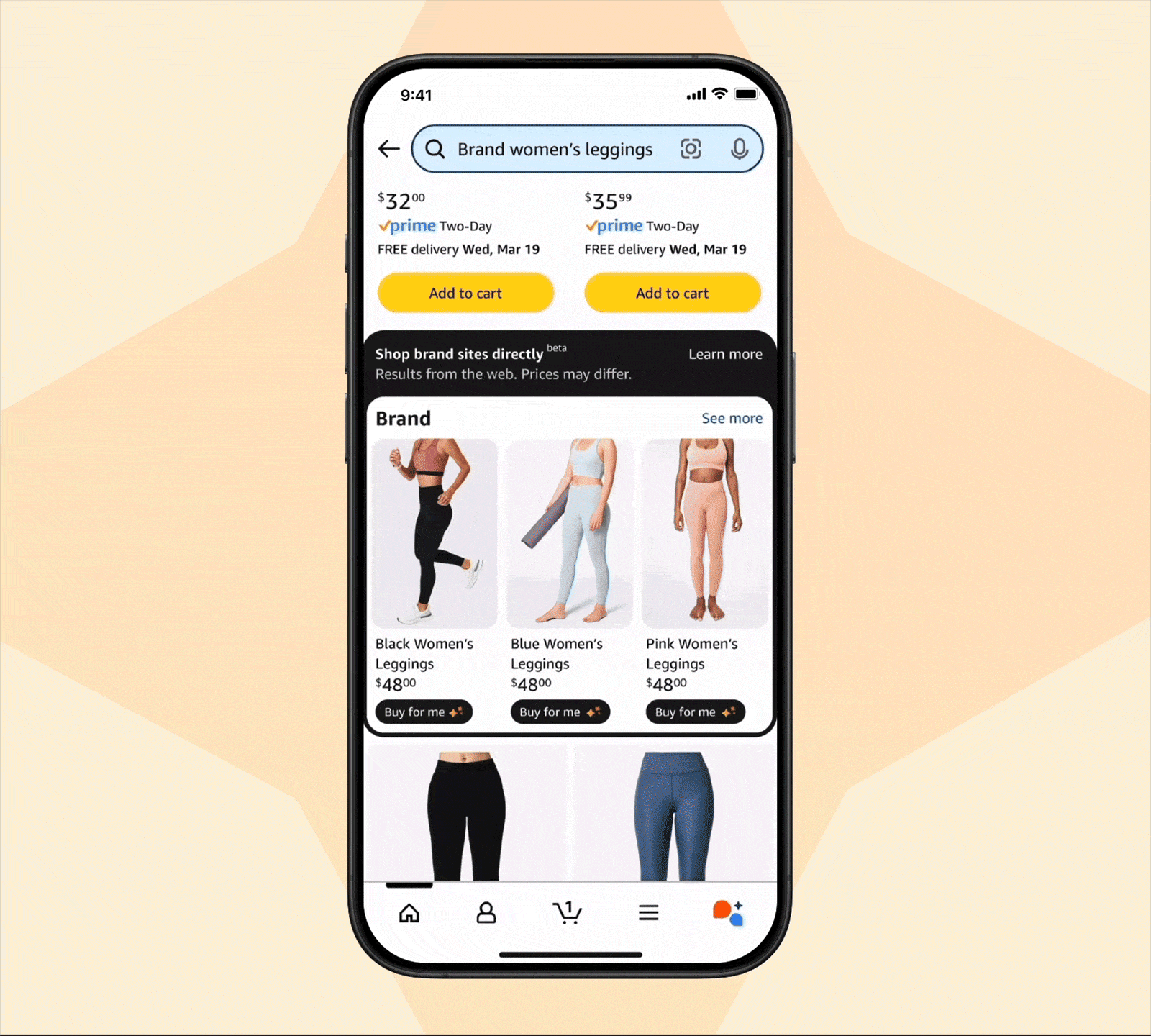 AmazonのAIショッピングツール「Buy for Me」の利用イメージ（画像はAmazonのニュースリリースから追加）