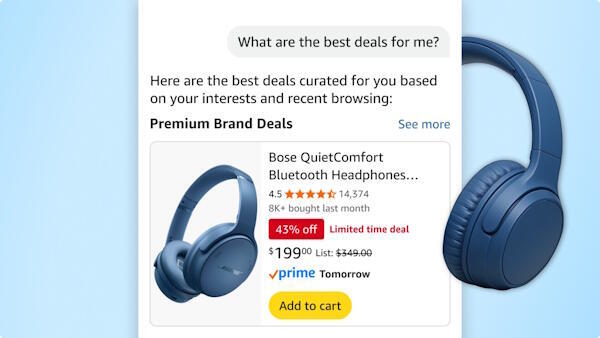 顧客の購買履歴や行動パターンに基づき、パーソナライズした商品の提案や検索結果を表示する