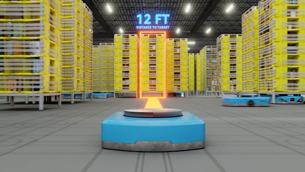 米国時間で2025年6月30日にAmazonは日本のフルフィルメントセンターに100万代目の倉庫ロボットを導入した（画像はAmazonのコーポレートサイトから追加）