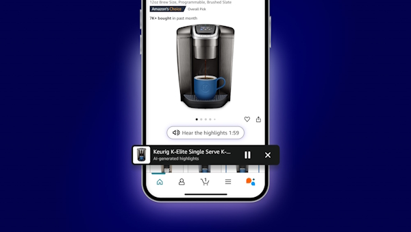 音声クリップの表示イメージ（画像はAmazonのコーポレートサイトから追加）