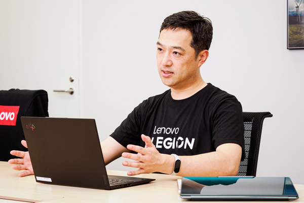 レノボ・ジャパン Japan eCommerce Online Business Manager 暮石龍生氏