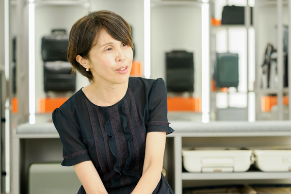 サムソナイト事業部 営業本部 デジタルセールス部 ECマネージャー　友田 由紀子氏