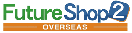 「FutureShop2 OVERSEAS」のサービスロゴ