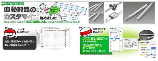 モノタロウが初の「カスタマイズ注文サービス」、組み合わせは1000億通り超