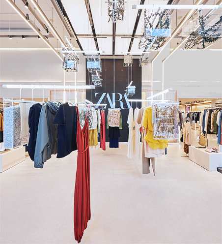 「ZARA（ザラ）」は、東京・六本木の期間限定店で展開していた、専用アプリを介して試着予約やEC購入などができる取り組みを、新たに移転増床する旗艦店で継続す
