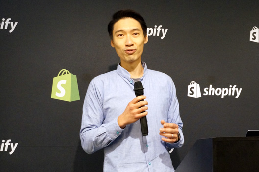 Shopifyのパートナーシップ兼事業開発部長のマーク・ワング氏