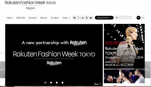 楽天は国内の大規模ファッションイベント「TOKYO Fashion Week（東京ファッション・ウィーク）」の冠スポンサー契約を締結