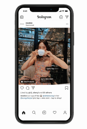 Facebook（フェイスブック）はInstagramの新機能として「ショッピング機能」のコンテンツをInstagramのフィード広告として配信できるようにしたと発表