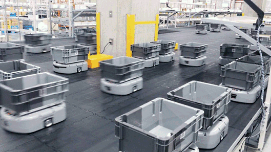 オルビスは、通販・EC向け出荷作業の主要拠点「オルビス東日本流通センター」の通販用出荷ラインに自動搬送ロボットなどを導入、集荷から方面別仕分けまでを独自に自動化する取り組みを始めた