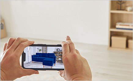 ニッセンはECサイト「ニッセンオンライン」において、AR（拡張現実）技術を活用した家具の試し置きサービス「ニッセンAR体験」を始めた
