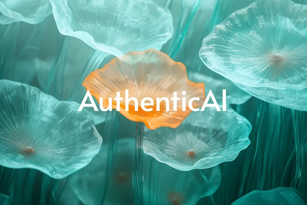 新たに設立したAuthenticAI（画像はAuthenticAIのコーポレートサイトから編集部がキャプチャ）