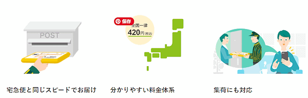 ヤマト運輸が全国一律420円で荷物を送れる小型宅配商品「こねこ便420」を全国展開、5/21から