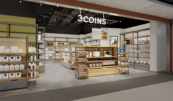 パルグループホールディングス 「3COINS」Hysan Place店は香港限定商品も販売する