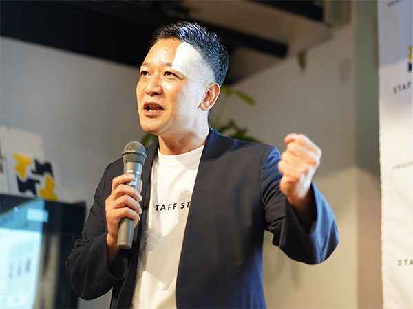 バニッシュ・スタンダード 代表取締役CEOの小野里寧晃氏