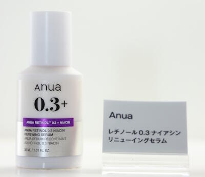 「Anua」レチノール 0.3 ナイアシンリニューイングセラム 30ml