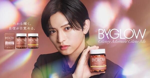 猪俣周杜さんを「ByGLOW」のブランドアンバサダーに採用