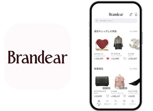 アプリのアイコン（左）、アプリ画面（右）