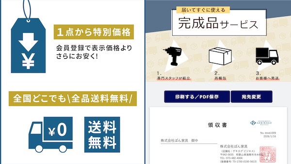 「ゲキカグ Business」の特長