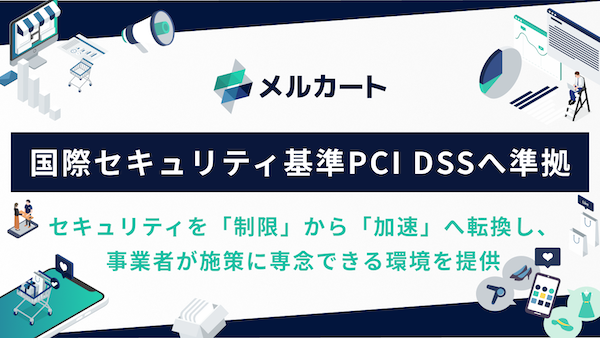 クラウドEC構築プラットフォーム「メルカート」、国際セキュリティ基準の最新バージョン「PCI DSS v4.0.1」に準拠