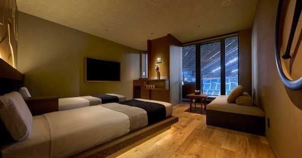 クラフトビールのビールタップを設置している客室「CRAFT」