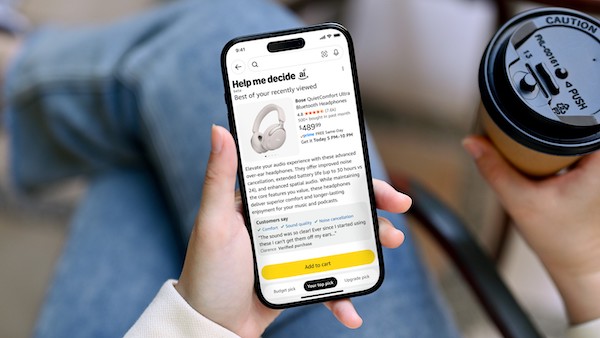 米Amazonは、ユーザーの購買意思決定を支援するAI搭載の新ショッピング機能「Help Me Decide」を米国で展開している