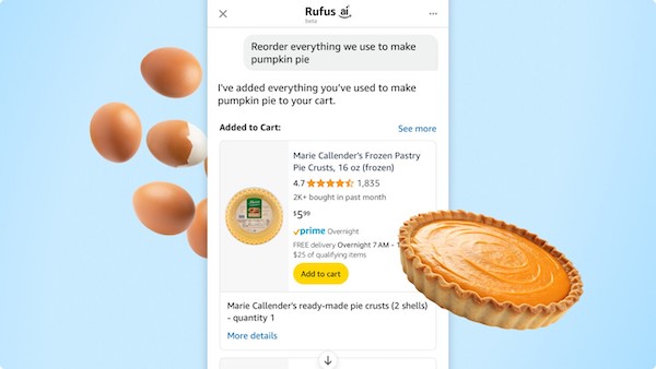 Amazonが解説、AIアシスタントによるショッピング支援サービス「Rufus」とは
