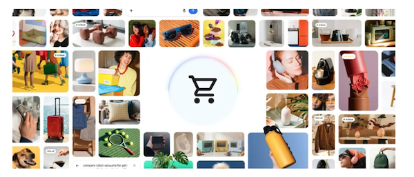 Googleがエージェントコマースの新サービス「Universal Cart」を発表。検索、Gemini、YouTube、Gmailと連携し複数店での購入商品を1つのカートでまとめて決済