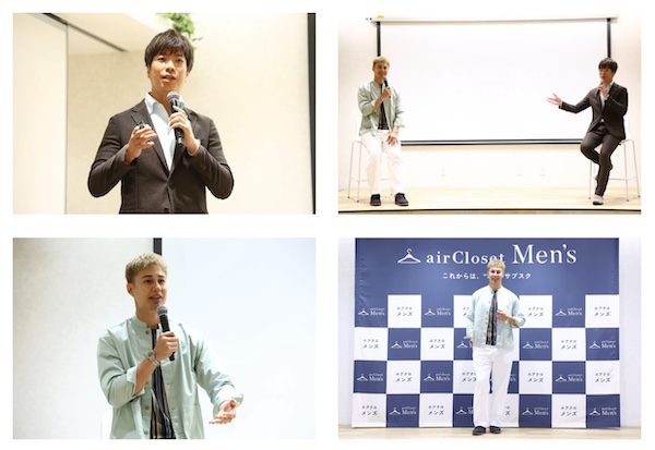 ユージさんを招き、東京都内でローンチ発表会を開催した