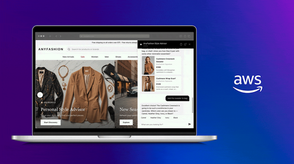 Amazonが提供を始めた小売事業者向けAIショッピングアシスタント「Agentic Shopping Assistant on AWS」とは? アマゾンの対話型AIショッピングアシスタントのノウハウや技術を活用+カスタマイズ可能