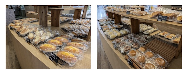 店頭では全国のパン屋による手作りパンを販売する