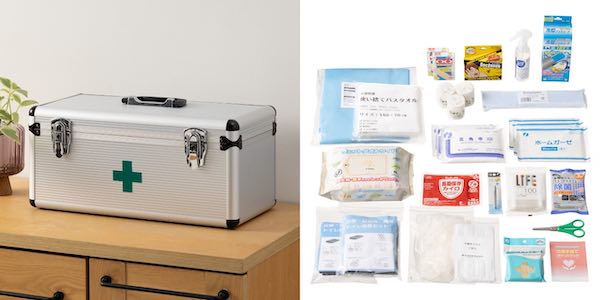 アスクル、「防災士×国内老舗衛生材料メーカー監修防災救急セット20人用」を8月5日に発売