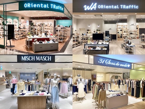 ダブルエー、楽天の共通ポイントサービス「楽天ポイントカード」を導入。「ORiental TRaffic」「MISCH MASCH」など130店舗で利用可能に