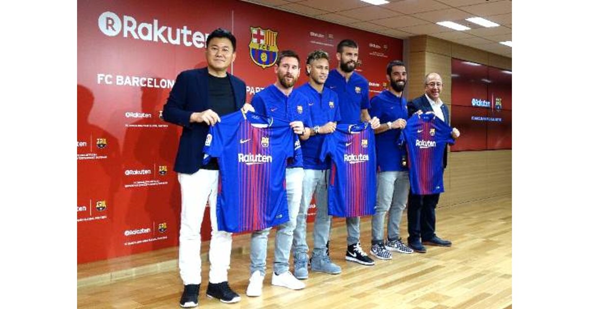 楽天 三木谷社長 Fcバルセロナとのスポンサー契約は ブランドの意味が変わる 通販新聞ダイジェスト ネットショップ担当者フォーラム 楽天 三木谷社長 Fcバルセロナとのスポンサー契約は ブランドの意味が変わる 通販新聞ダイジェスト ネットショップ担当者フォーラム