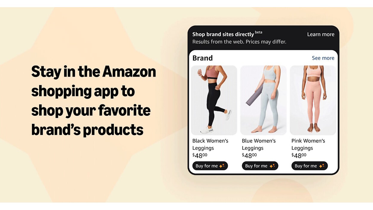 Amazonが他社ECサイトでの商品購入を支援! 生成AIを活用した Amazonが他社ECサイトでの商品購入を支援! 生成AIを活用した