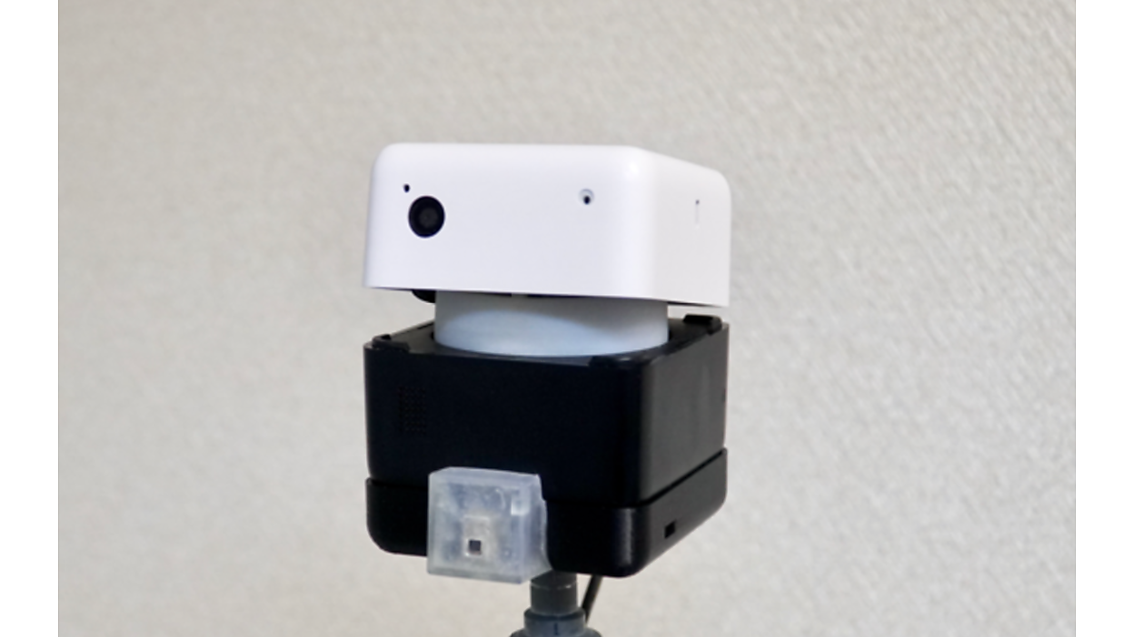 新型コロナ対策】AI アシスタント小型ロボット「PLEN Cube」、非接触で