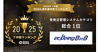 ecbeingの法人向けECサイト構築プラットフォーム「ecbeing BtoB」が「2025年下半期 BOXIL資料請求数ランキング」受発注管理システムカテゴリで総合1位