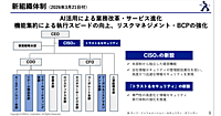 アスクル、全社情報セキュリティの管理統括責任を担う「CISO」＋AI活用による業務改革と効率化を推進する「AI&テクノロジー本部」を新設