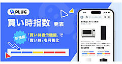STRACT、AIショッピングアプリ「PLUG」に新機能「買い時表示機能」を実装